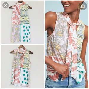 ANTHROPOLOGIE Moulinette Soeurs Venezia Blouse XS